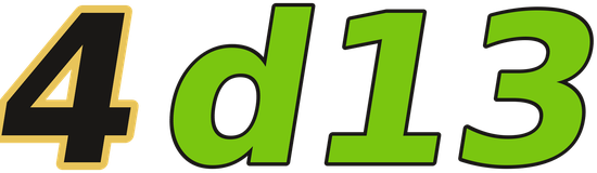 4d13 logo